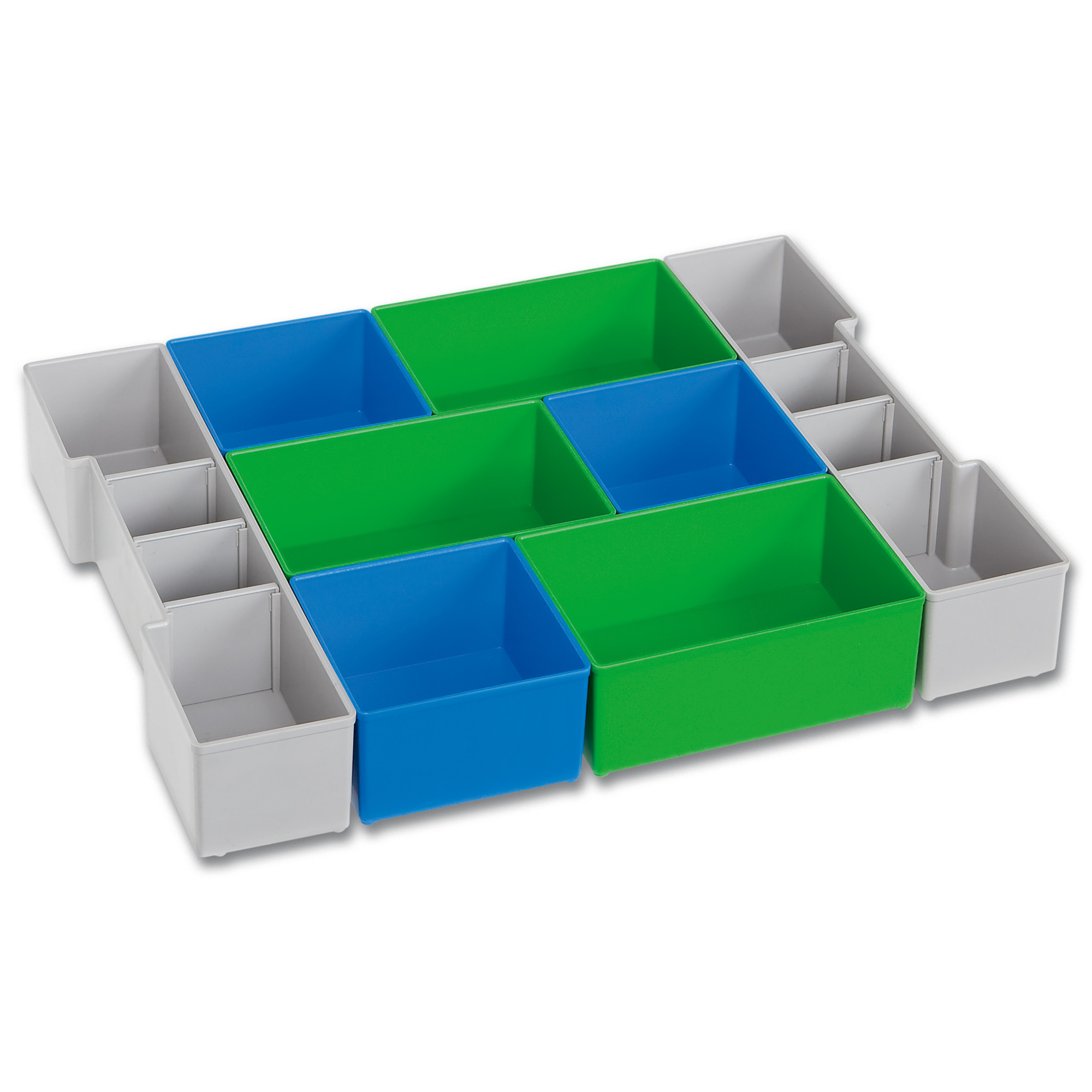 L-Boxx Baseline Organizer Bin Set — Durable Plastic, Compatible with L-Boxx 1, Model# 6000010093